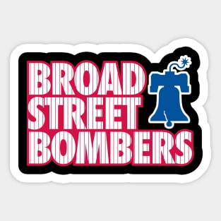 Broad Street Bombers 1 - Black Sticker